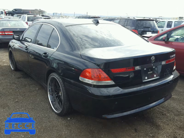 2004 BMW 745 I WBAGL63534DP73508 image 2