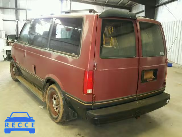 1992 GMC SAFARI XT 1GKDM19W2NB532319 image 2