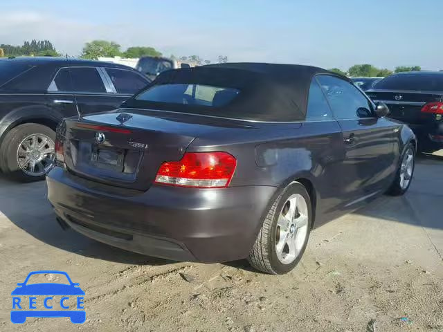 2008 BMW 135 I WBAUN93588VK39810 image 3