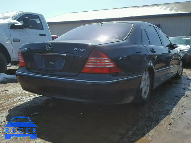 2004 MERCEDES-BENZ S 430 4MAT WDBNG83J54A387583 зображення 3