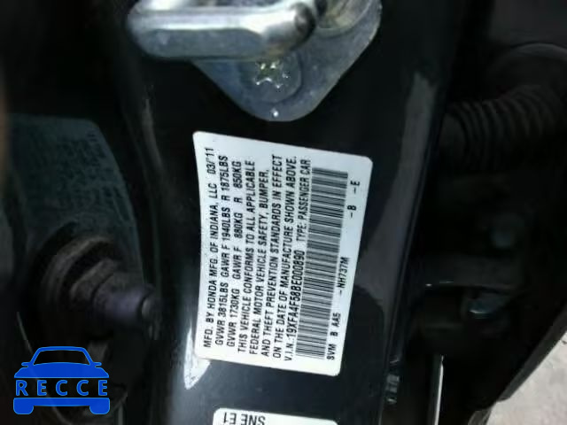 2011 HONDA CIVIC GX 19XFA4F58BE000890 Bild 9