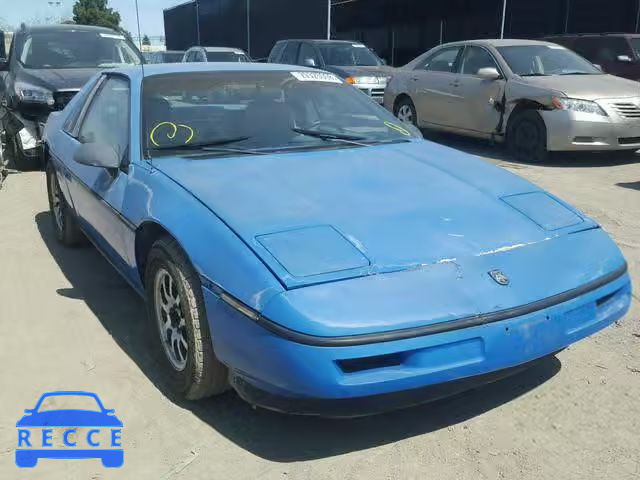 1987 PONTIAC FIERO 1G2PE11RXHP230171 image 0