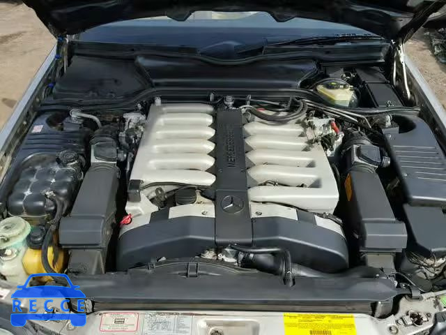 1994 MERCEDES-BENZ SL 600 WDBFA76E6RF093375 image 6