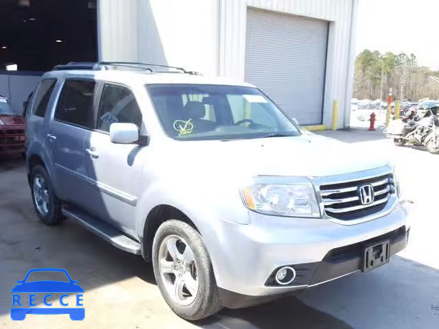 2014 HONDA PILOT EXLN 5FNYF3H74EB017512 image 0