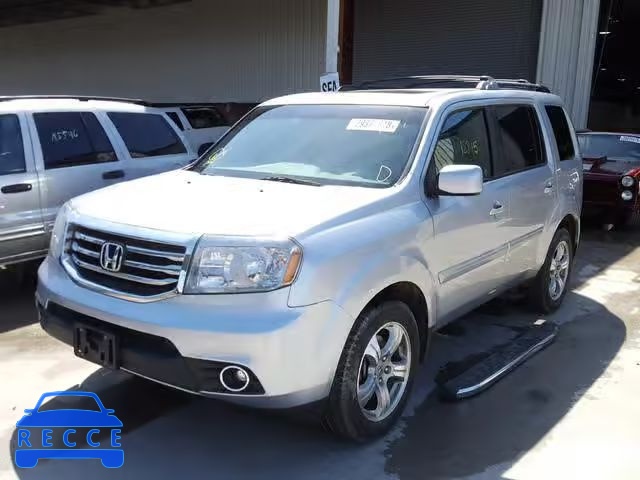 2014 HONDA PILOT EXLN 5FNYF3H74EB017512 image 1