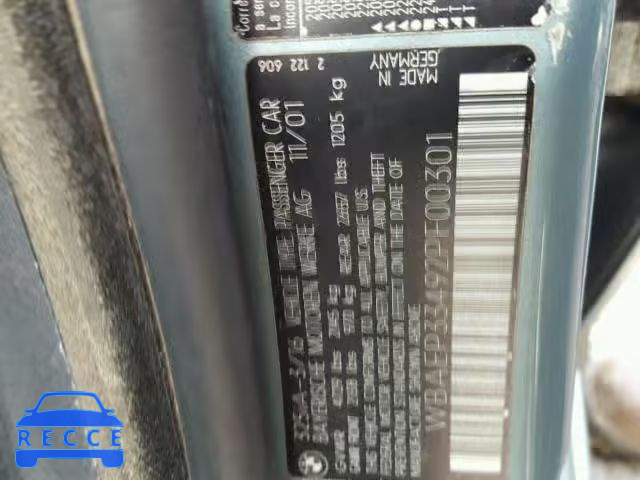 2002 BMW 325 XIT WBAEP33492PF00301 image 9