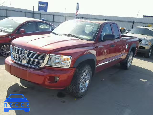 2008 DODGE DAKOTA LAR 1D7HW52N08S537299 image 1