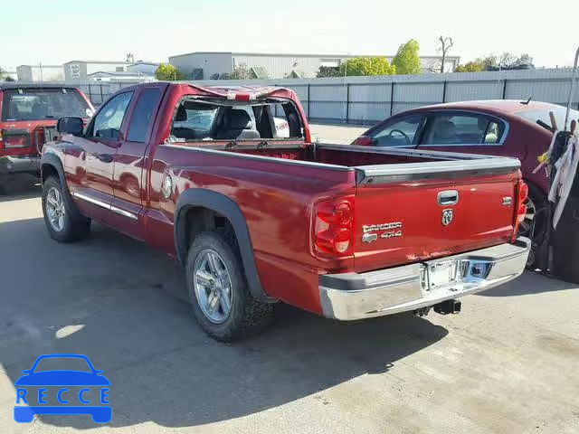 2008 DODGE DAKOTA LAR 1D7HW52N08S537299 image 2