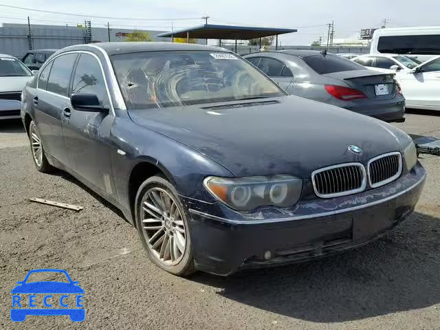 2005 BMW 745 LI WBAGN63505DS57814 image 0