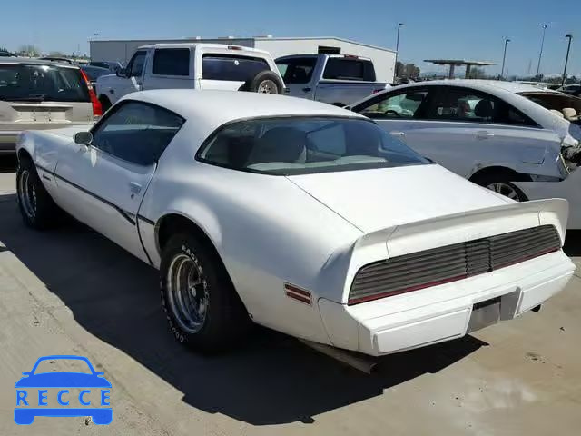 1979 PONTIAC FIREBIRD 2U87K9L159786 зображення 2