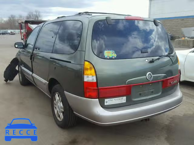 2001 MERCURY VILLAGER E 4M2ZV14T01DJ01417 Bild 2