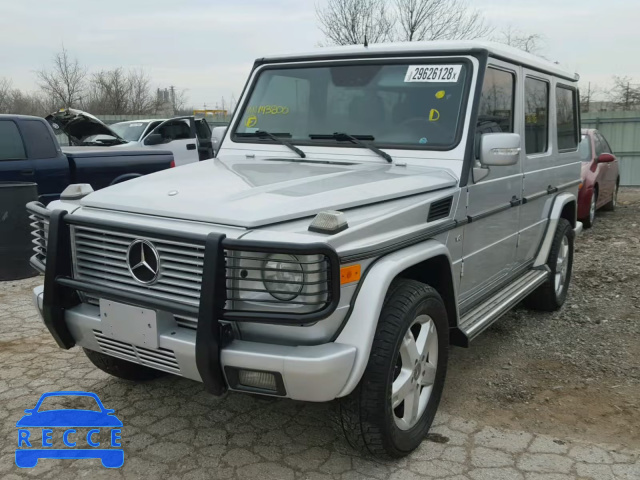 2004 MERCEDES-BENZ G 500 WDCYR49E24X143800 image 1