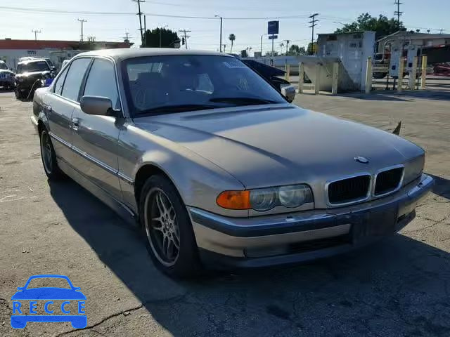 2000 BMW 740 I AUTO WBAGG8341YDN80464 image 0