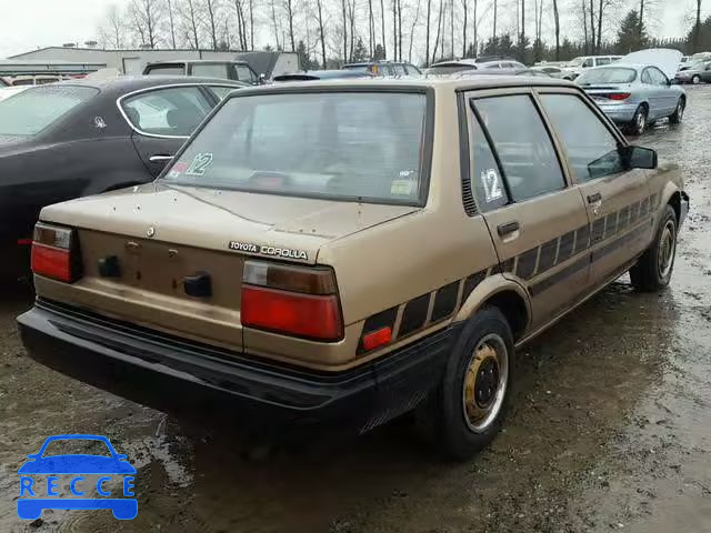 1986 TOYOTA COROLLA DL JT2AE82E5G3415927 image 3