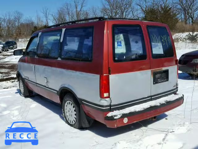 1992 CHEVROLET ASTRO 1GNDM19Z6NB217987 image 2