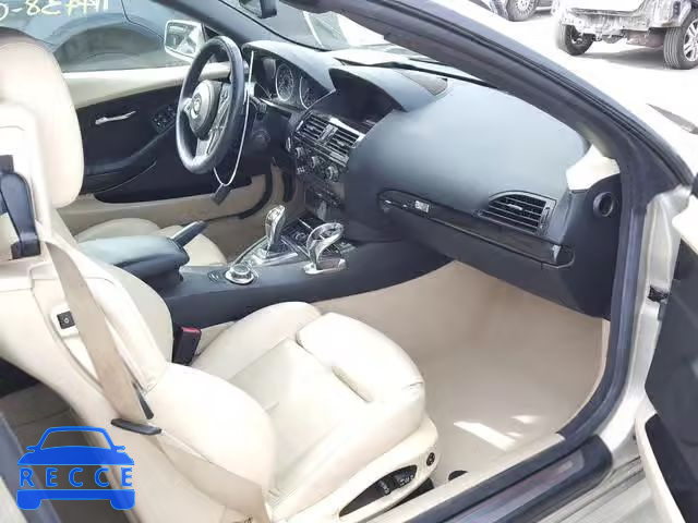 2008 BMW 650 I WBAEB53528CX63410 image 4