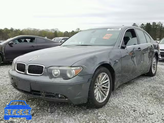 2004 BMW 745 I WBAGL63534DP73220 image 1