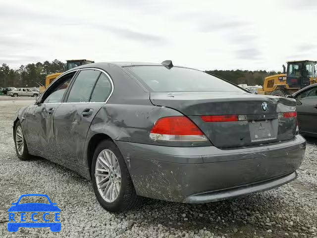 2004 BMW 745 I WBAGL63534DP73220 image 2