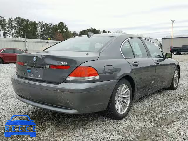 2004 BMW 745 I WBAGL63534DP73220 image 3