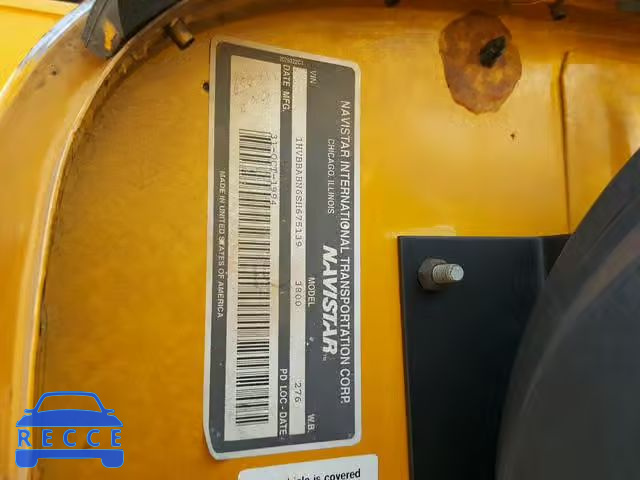 1995 INTERNATIONAL 3000 3800 1HVBBABN6SH675139 зображення 9