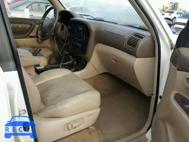 2001 TOYOTA LAND CRUIS JTEHT05J512008916 зображення 4