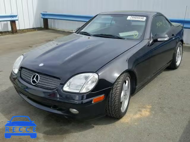 2001 MERCEDES-BENZ SLK 320 WDBKK65F31F199156 Bild 1