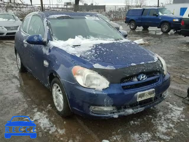 2007 HYUNDAI ACCENT BAS KMHCN35C77U054462 image 0