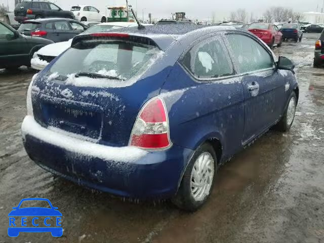 2007 HYUNDAI ACCENT BAS KMHCN35C77U054462 image 3