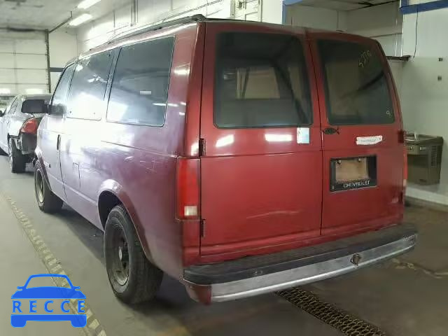 1992 CHEVROLET ASTRO 1GNDM19ZXNB210167 image 2