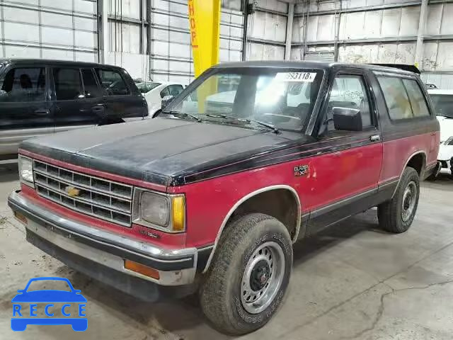 1986 CHEVROLET BLAZER S10 1G8CT18R9G0134619 image 1