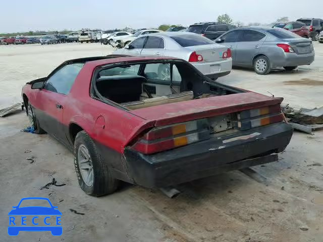 1982 CHEVROLET CAMARO 1G1AP87H1CL169143 Bild 2