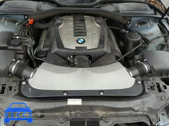 2007 BMW 750 WBAHN83567DT65115 зображення 6