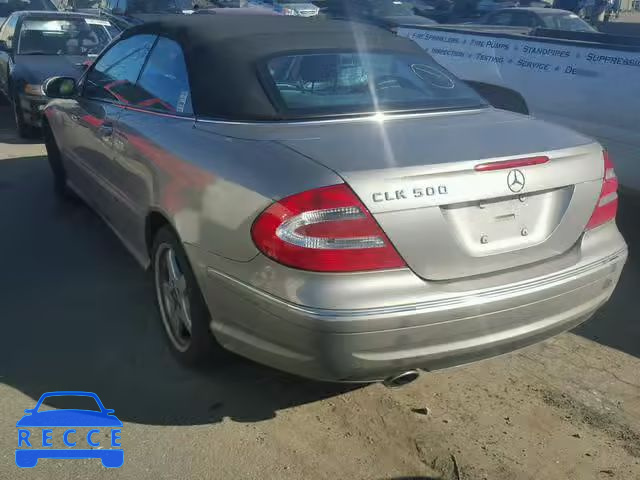 2004 MERCEDES-BENZ CLK 500 WDBTK75GX4T028798 image 2