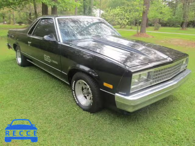 1987 CHEVROLET EL CAMINO 3GCCW80H1HS915458 image 0