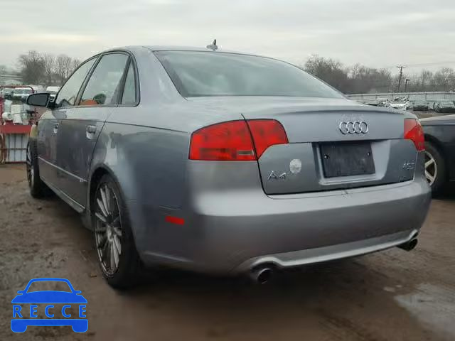 2008 AUDI A4 S-LINE WAUEF78E98A050153 image 2