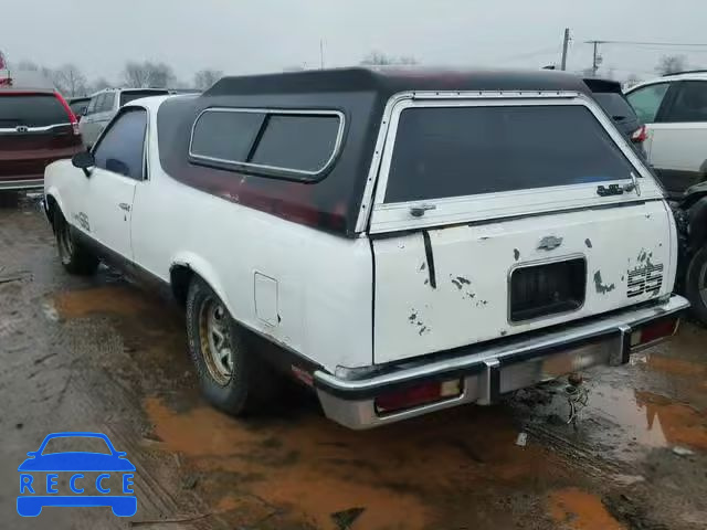 1982 CHEVROLET EL CAMINO 1GCCW80H9CR131556 image 2