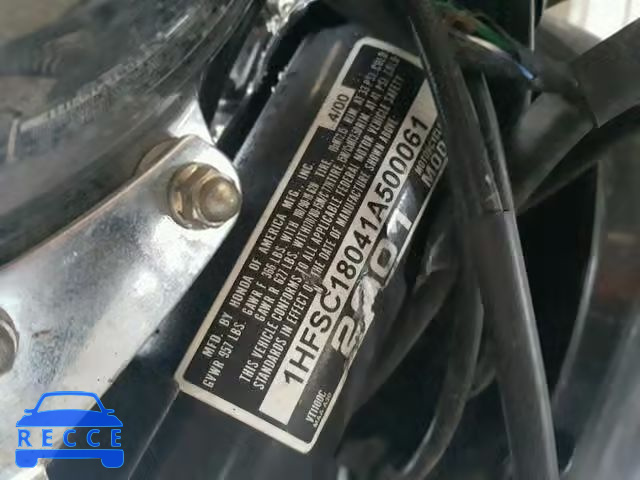 2001 HONDA VT1100 C 1HFSC18041A500061 image 9