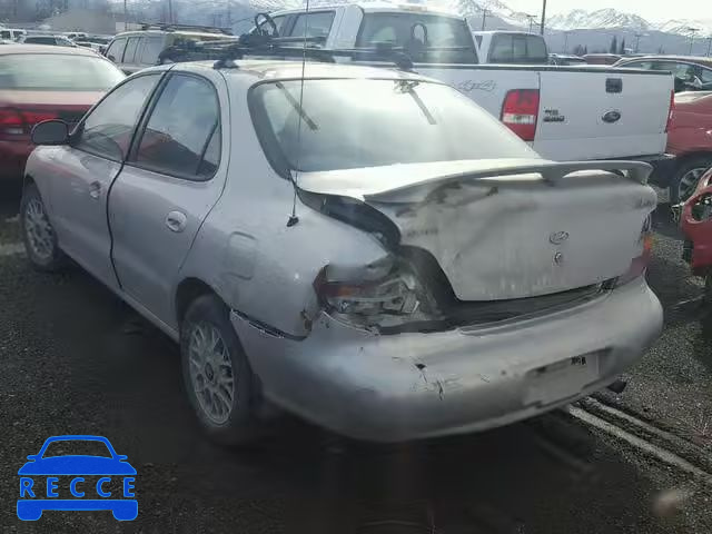 1997 HYUNDAI ELANTRA KMHJF24M5VU594091 image 2