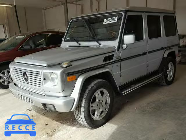 2002 MERCEDES-BENZ G 500 WDCYR49E52X130410 image 1