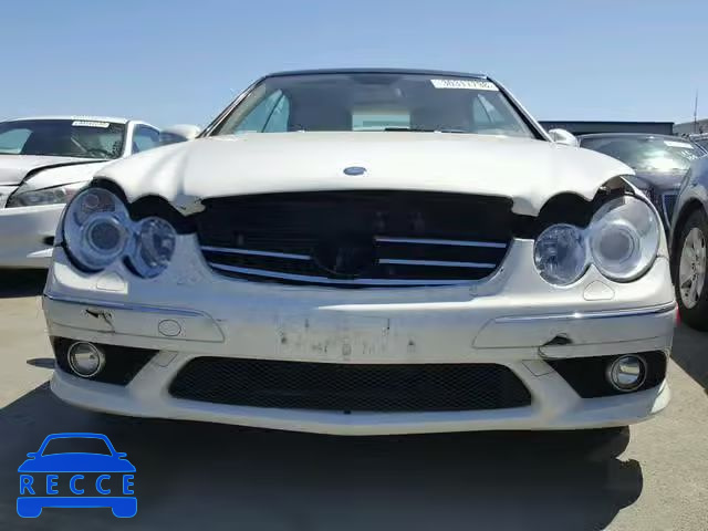 2008 MERCEDES-BENZ CLK 550 WDBTK72G38T097536 image 8