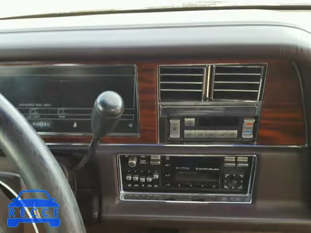 1991 CHRYSLER IMPERIAL 1C3XY56R4MD188843 image 8