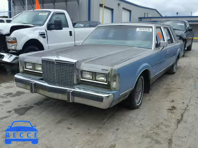 1986 LINCOLN TOWN CAR 1LNBP96F6GY605751 Bild 1