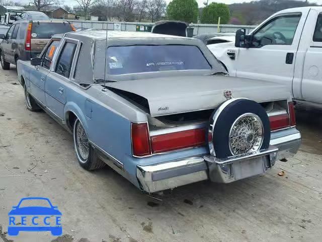 1986 LINCOLN TOWN CAR 1LNBP96F6GY605751 зображення 2