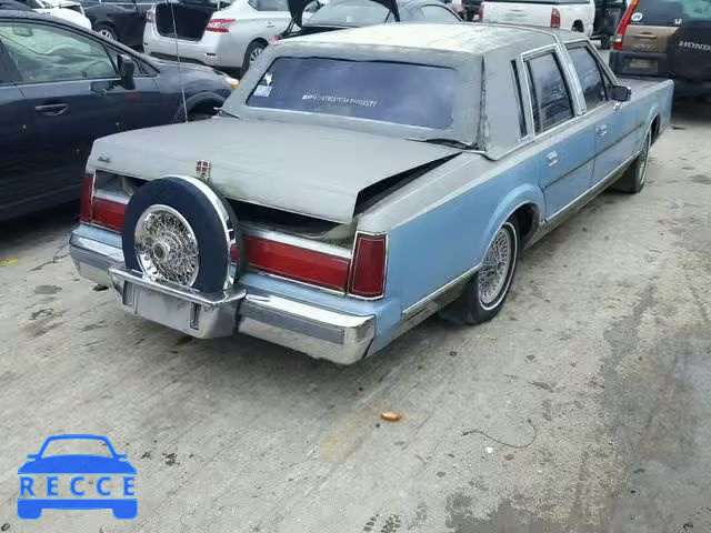 1986 LINCOLN TOWN CAR 1LNBP96F6GY605751 Bild 3