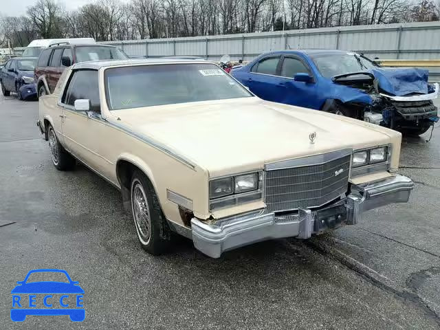 1984 CADILLAC ELDORADO 1G6AL5780EE627461 image 0