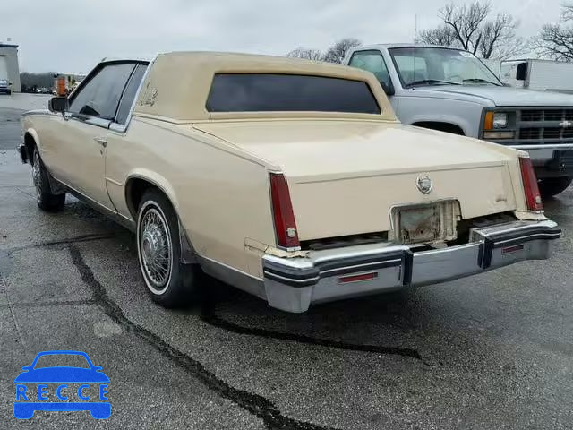 1984 CADILLAC ELDORADO 1G6AL5780EE627461 image 2