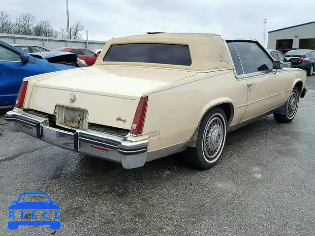 1984 CADILLAC ELDORADO 1G6AL5780EE627461 image 3