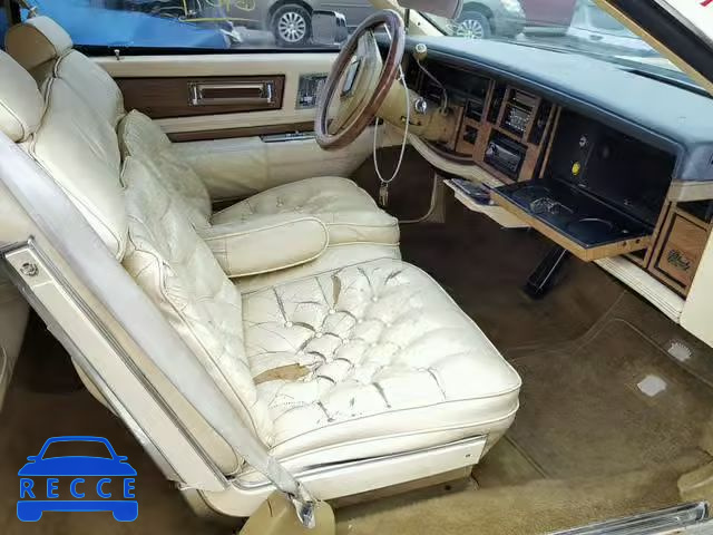 1984 CADILLAC ELDORADO 1G6AL5780EE627461 image 4