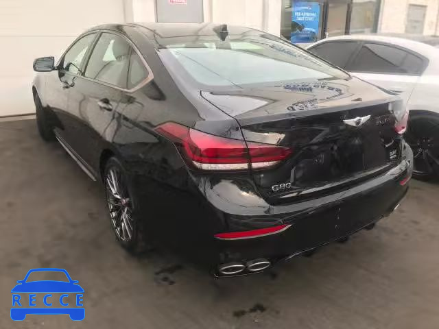 2018 GENESIS G80 SPORT KMHGN4JB5JU245258 зображення 3