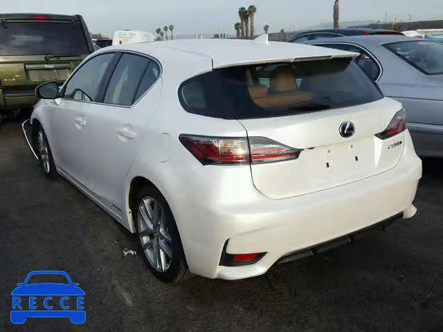 2016 LEXUS CT 200 JTHKD5BH0G2273773 image 2